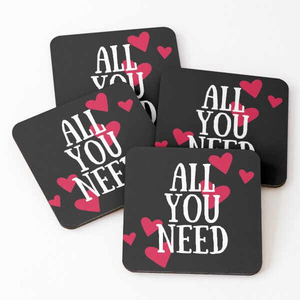 Item preview, All You Need - Valentines Love Hearts designed and sold by Zentropik.