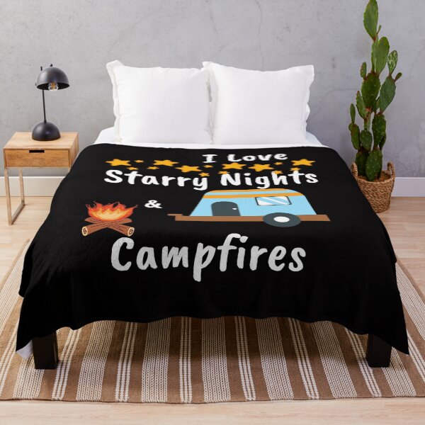 Item preview, I Love starry nights and campfires designed and sold by Lilaclown.