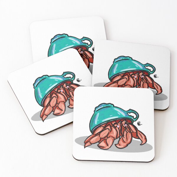 Item preview, CUTE TEACUP HERMIT CRAB designed and sold by wuffbert.
