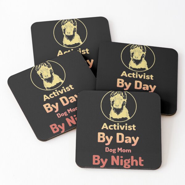 Item preview, Activist By Day, Dog Mom By Night designed and sold by jtechlimitless.