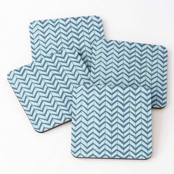 Item preview, Abstract Art | Chevron Arrows Blue Aqua designed and sold by Old Urban Farmhouse Design Studio.