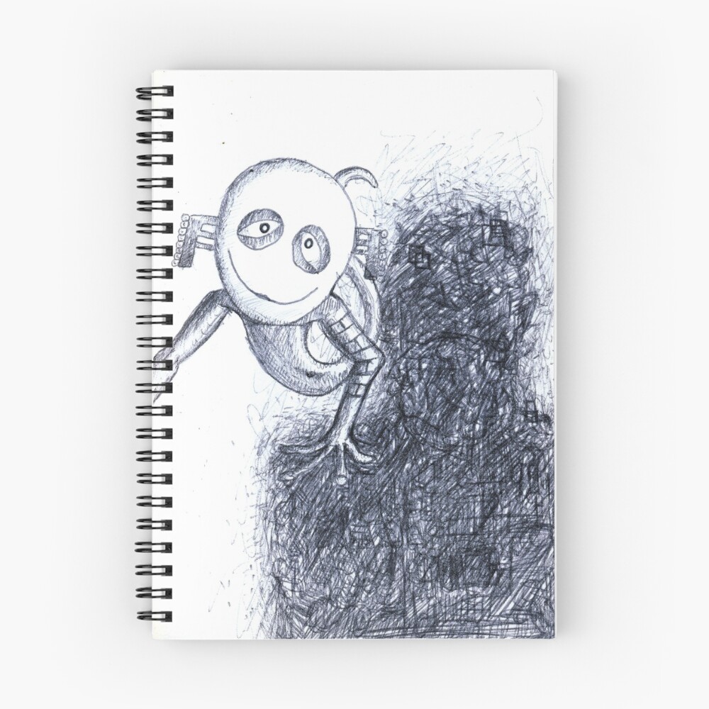 Item preview, Spiral Notebook designed and sold by Fodderstompf13.