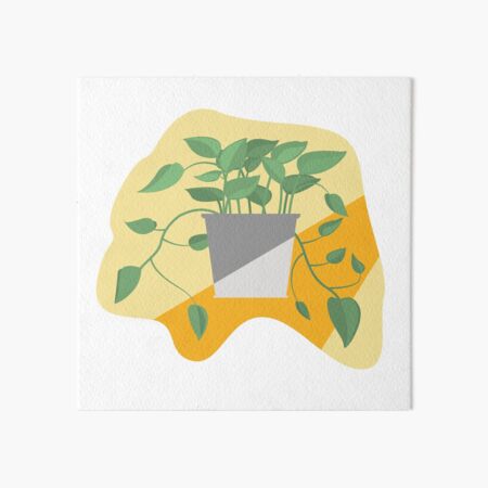 House Plant Friends | Pothos plant  Art Board Print