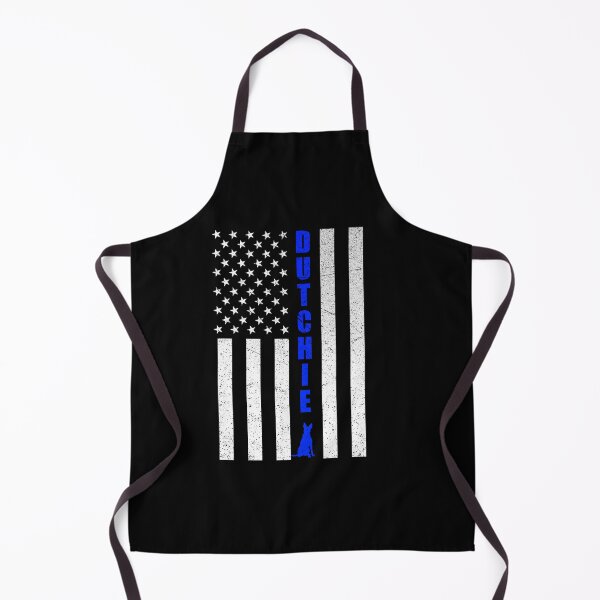 Item preview, Thin Blue Line Dutch Shepherd Dutchie USA American Flag Gift designed and sold by Guarddogdrive.