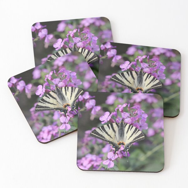 Item preview, Scarce Swallowtail On Pink Flowers designed and sold by SweepingShadows.