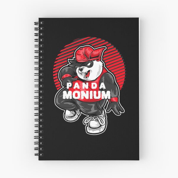 Item preview, a dancing panda bear, hip hop panda, chinese panda, fat animal cartoon designed and sold by SuperiorPrints.