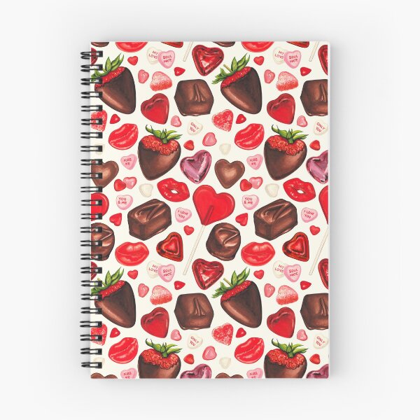 Item preview, Valentine's Day Candy Pattern - White designed and sold by Kelly  Gilleran.
