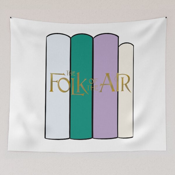 Item preview, The Folk of the Air Bookstack designed and sold by doodlesbyCara.