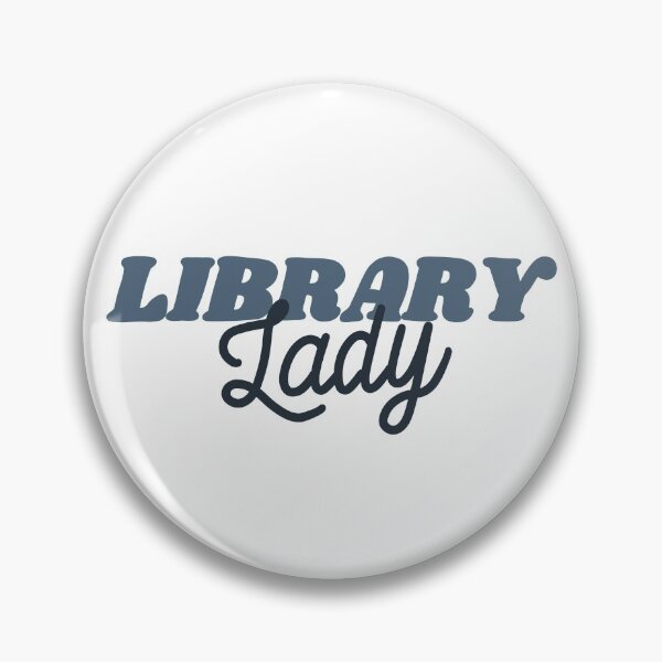 Item preview, Library Lady Design in Blue & Navy designed and sold by WildeandCo.