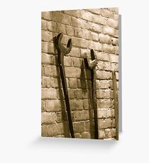 Wrenches Greeting Card