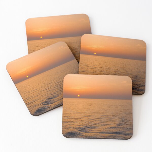 Item preview, Orange Sunset Over Rolling Seas designed and sold by dbvirago.