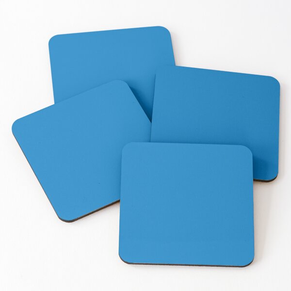 Item preview, Plain ocean blue color designed and sold by Hortaemcasa.