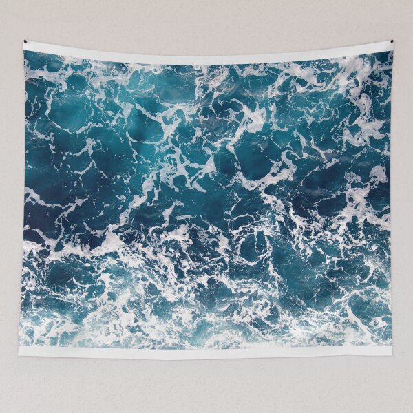 Item preview, Blue Ocean Waves designed and sold by natalieritchie.