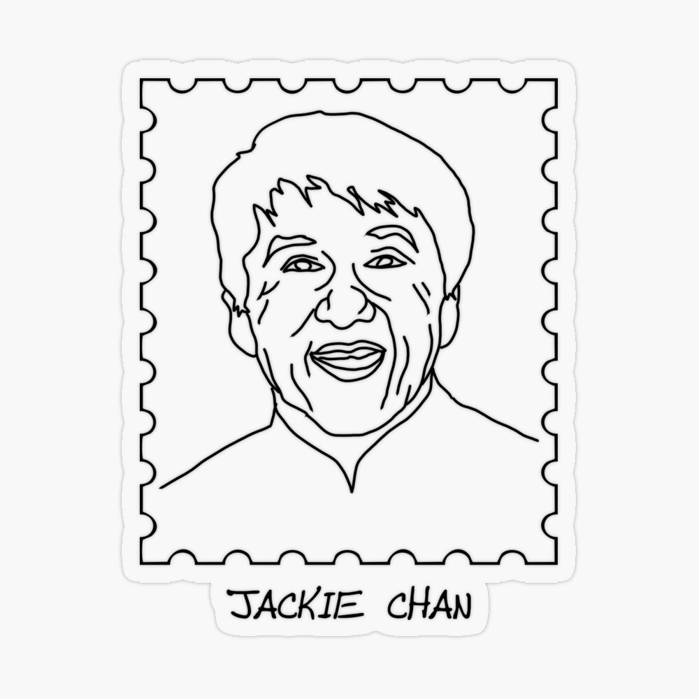 Cant Draw: Jackie Chan Art Board Print for Sale by CantDrawCelebs |  Redbubble