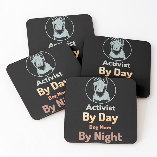 Item preview, Activist By Day, Dog Mom By Night designed and sold by jtechlimitless.