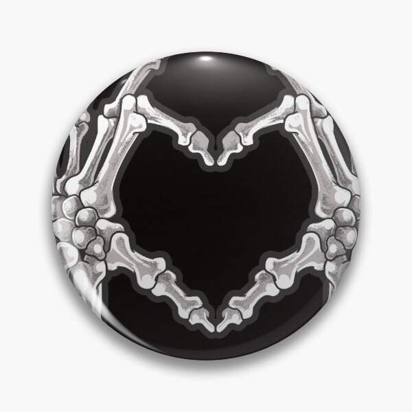 Item preview, I LOVE HALLOWEEN skeletal hands heart funny saying designed and sold by Colator.