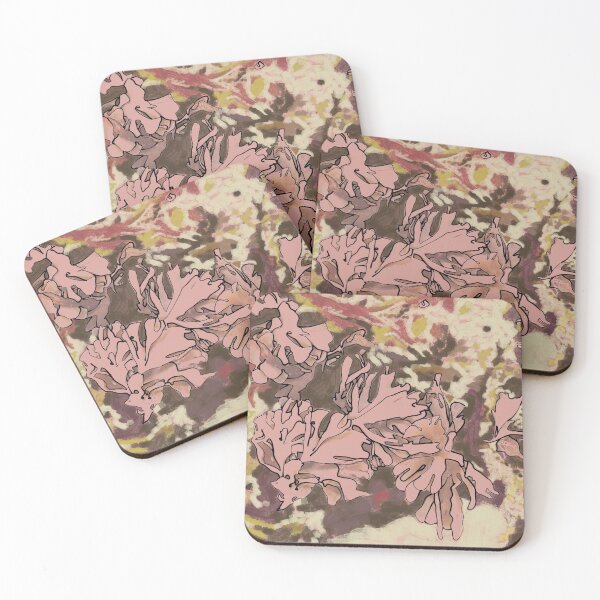 Item preview, Flower Pods in Pink designed and sold by JoannaBranchArt.