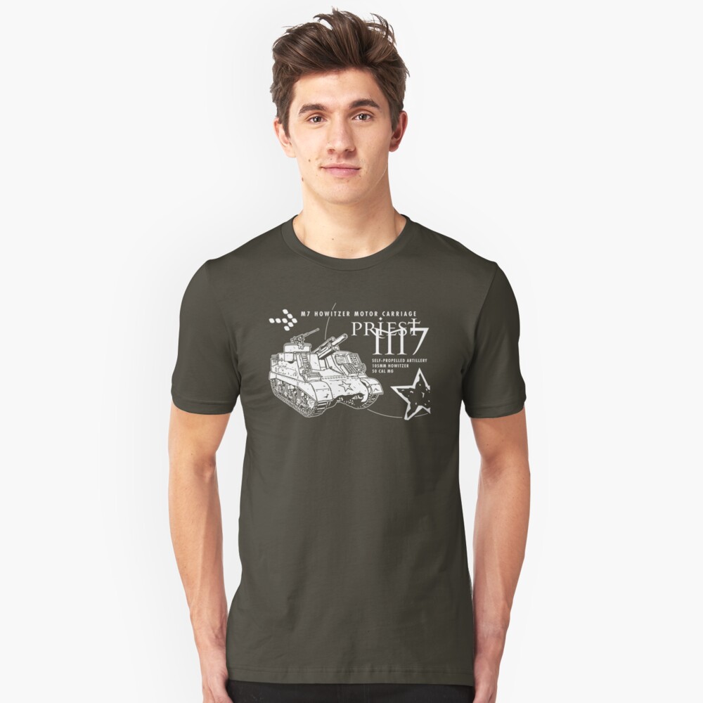 M7 Howitzer - Priest Slim Fit T-Shirt