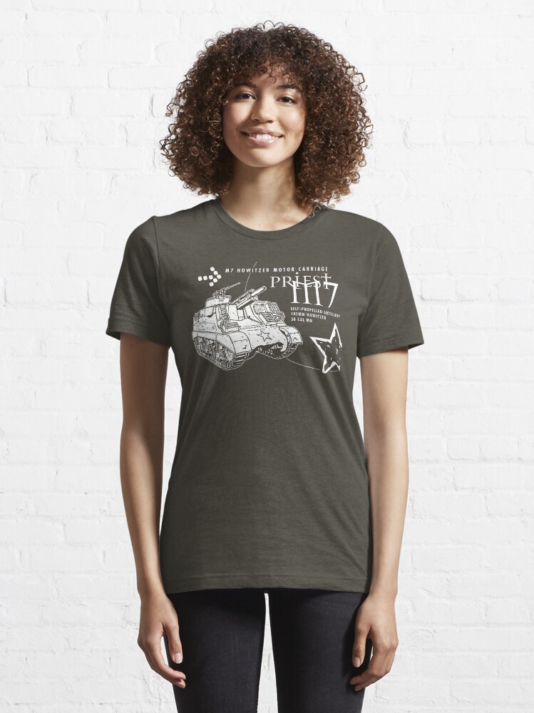 Alternate view of M7 Howitzer - Priest Essential T-Shirt