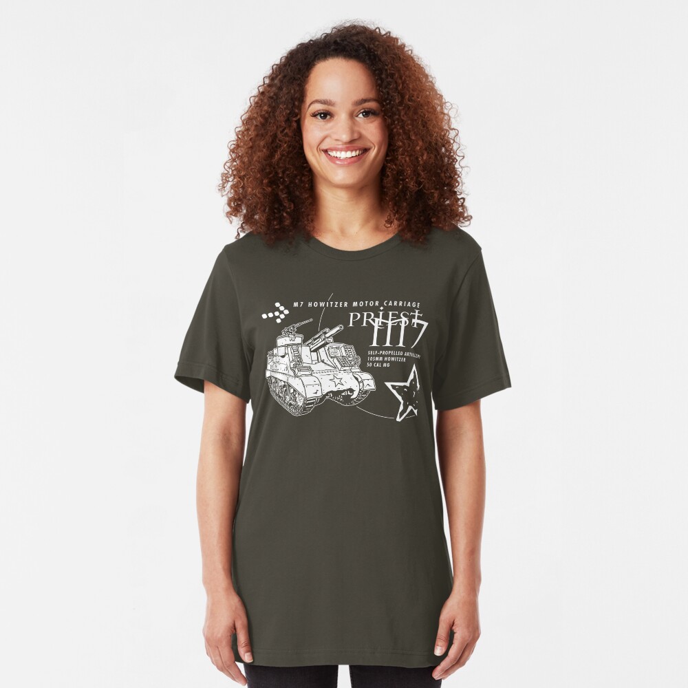 M7 Howitzer - Priest Slim Fit T-Shirt