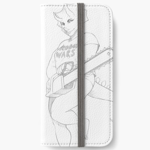 Chainsaw Mistress iPhone Wallet