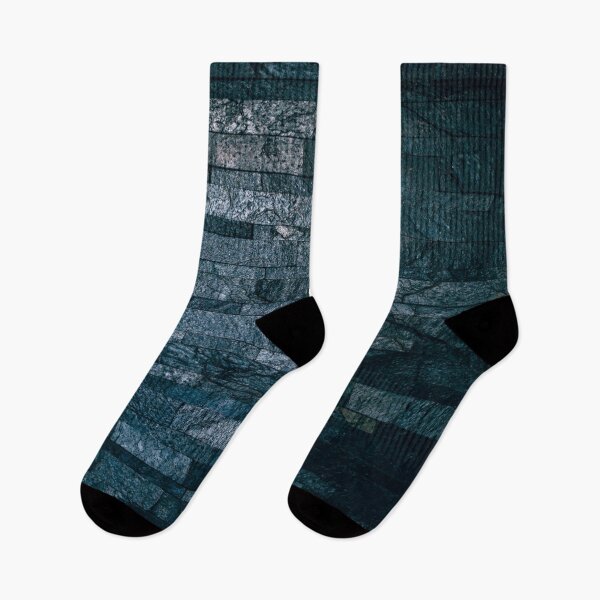 Item preview, Blue bricks,navy Geometric stone decor designed and sold by MariaMarinova.