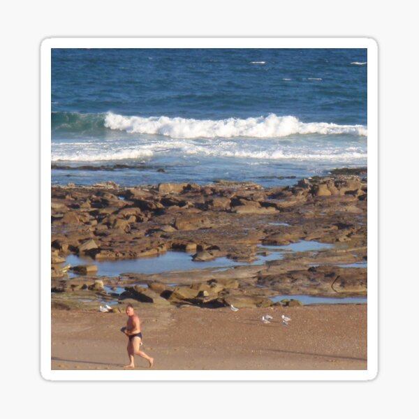 Beach Runner Sticker