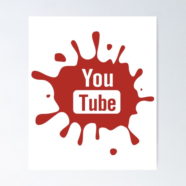 Item preview, TOP SELLER Funny Youtube Logo  designed and sold by Home-of-art.