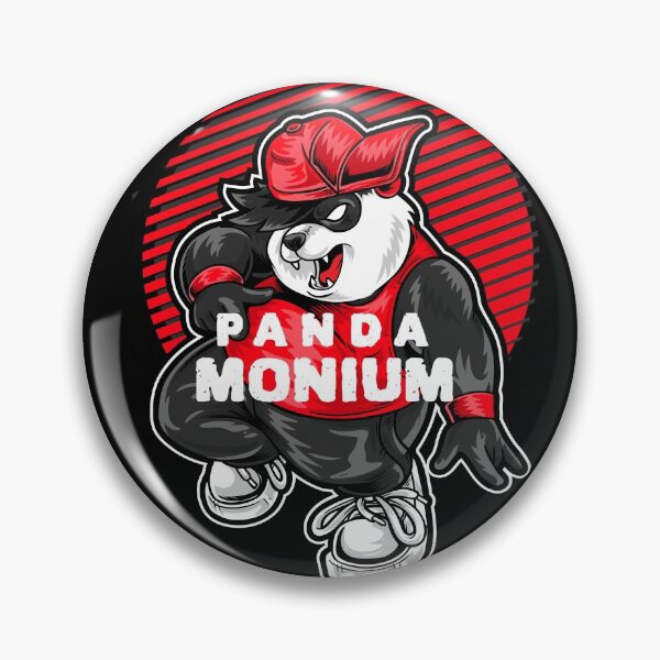 Item preview, a dancing panda bear, hip hop panda, chinese panda, fat animal cartoon designed and sold by SuperiorPrints.