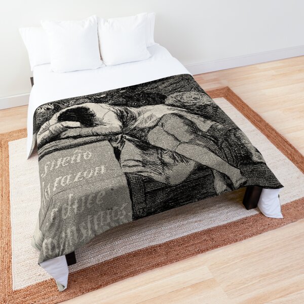 Francisco José de Goya y Lucientes - The sleep of reason produces monsters 1799 Comforter