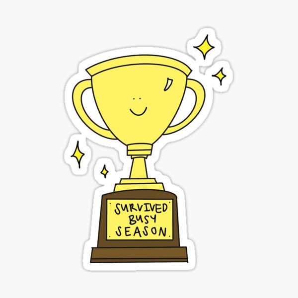 Item preview, busy season trophy designed and sold by frootandholler.