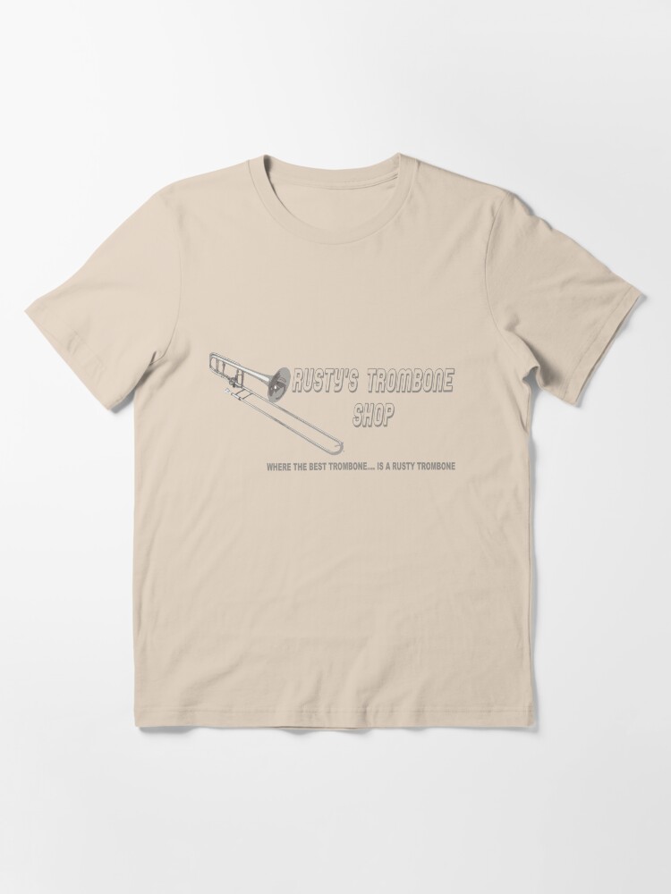 rusty trombone t shirt