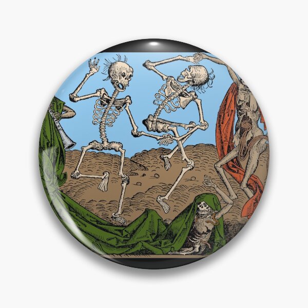 Item preview, Danse Macabre or Dancing Skeletons, Middle Ages designed and sold by ScienceSource.