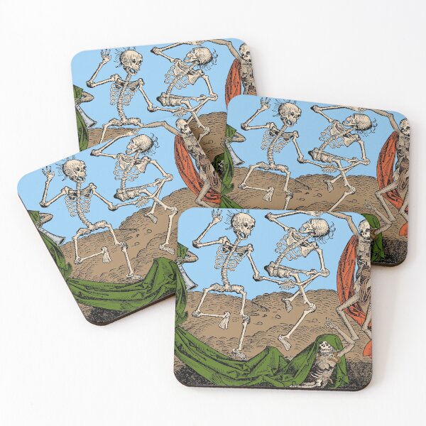 Item preview, Danse Macabre or Dancing Skeletons, Middle Ages designed and sold by ScienceSource.