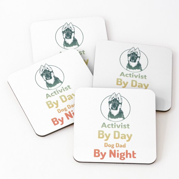 Item preview, Activist By Day, Dog Dad By Night designed and sold by jtechlimitless.