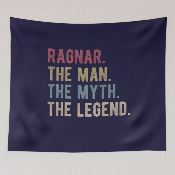 Item preview, Ragnar the man the myth the legend designed and sold by MerchActually.