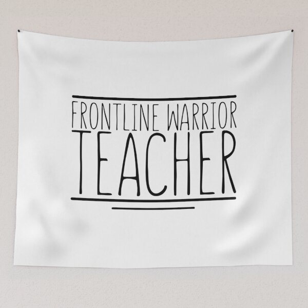 Item preview, Frontline Warrior Teacher designed and sold by Oussamamehenni.