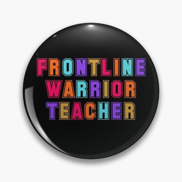 Item preview,  Frontline Warrior Teacher designed and sold by Oussamamehenni.