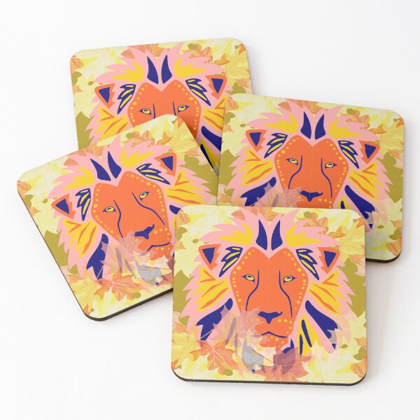 Item preview, Detailed Vibrant Lion Head designed and sold by 1ALPHA.