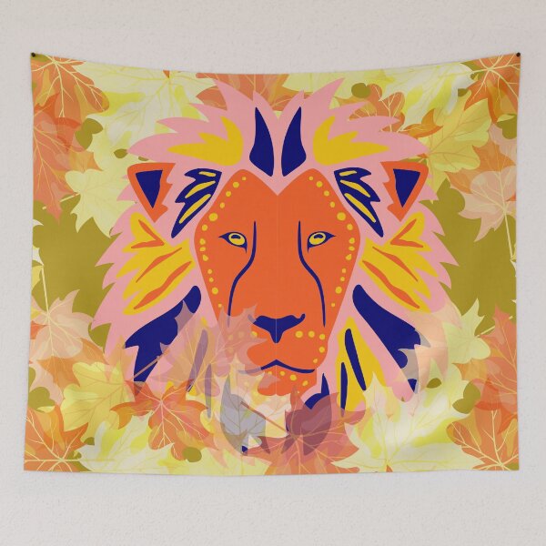 Item preview, Detailed Vibrant Lion Head designed and sold by 1ALPHA.