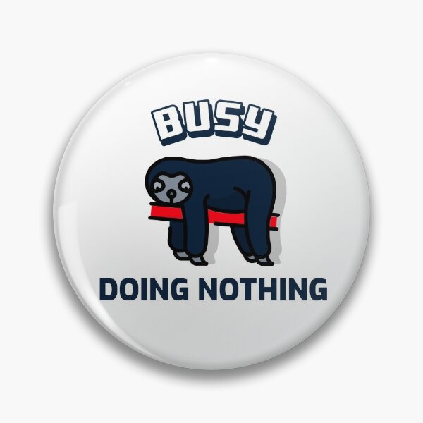 Item preview, Busy Doing Nothing Classic T-Shirt, designed and sold by colortrends.