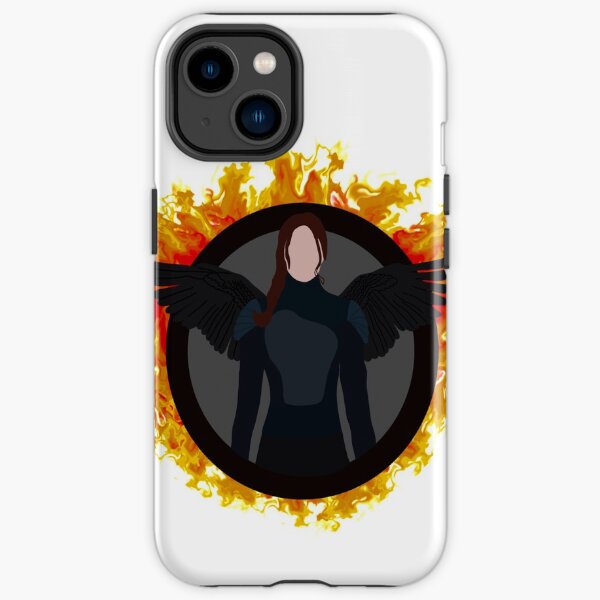Katniss Everdeen Mockingjay Girl on Fire iPhone Tough Case