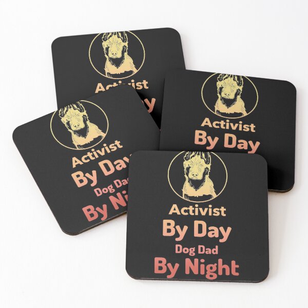 Item preview, Activist By Day, Dog Dad By Night designed and sold by jtechlimitless.