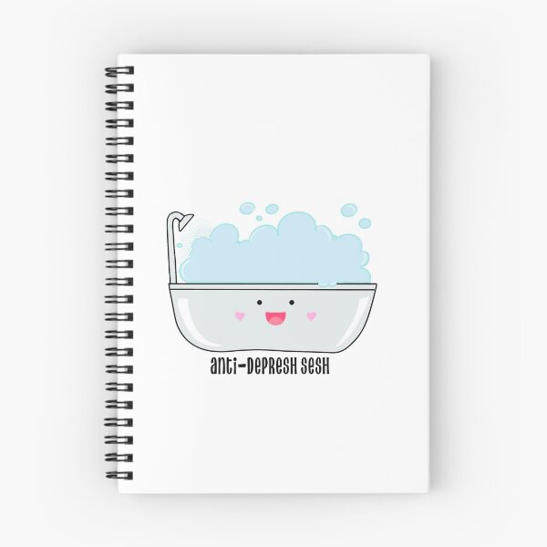 Item preview, Kawaii depression art - anti-depresh sesh designed and sold by stickertart.