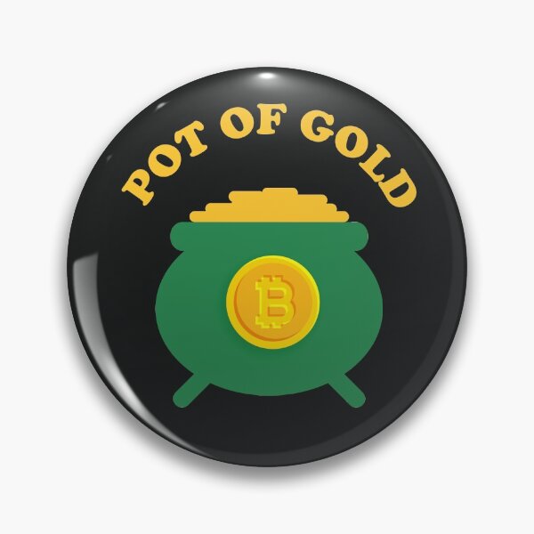 Item preview, Pot Of Gold St. Patricks Day Bitcoin Crypto Hodl Hold BTC Cryptocurrency designed and sold by gkao.
