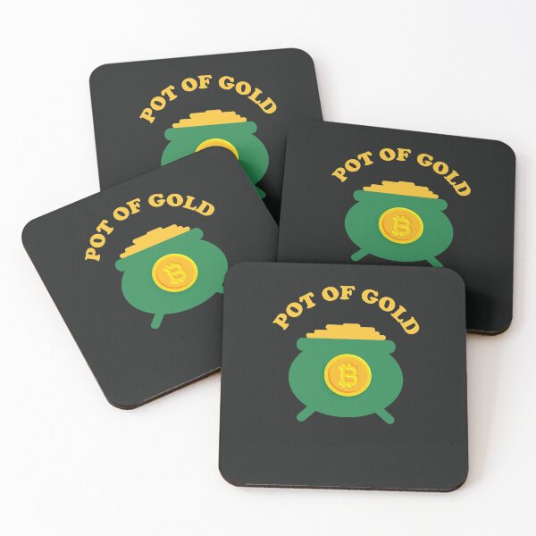 Item preview, Pot Of Gold St. Patricks Day Bitcoin Crypto Hodl Hold BTC Cryptocurrency designed and sold by gkao.