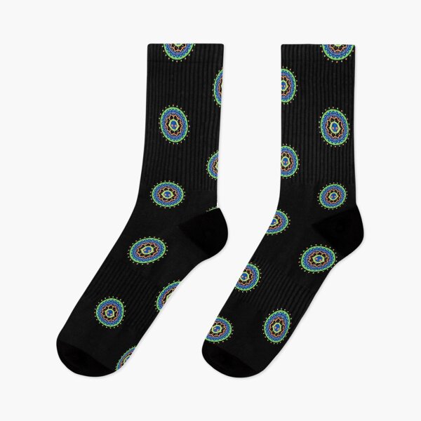 Item preview, Skull With Colorful Seamless Pattern designed and sold by ClearThoughts.