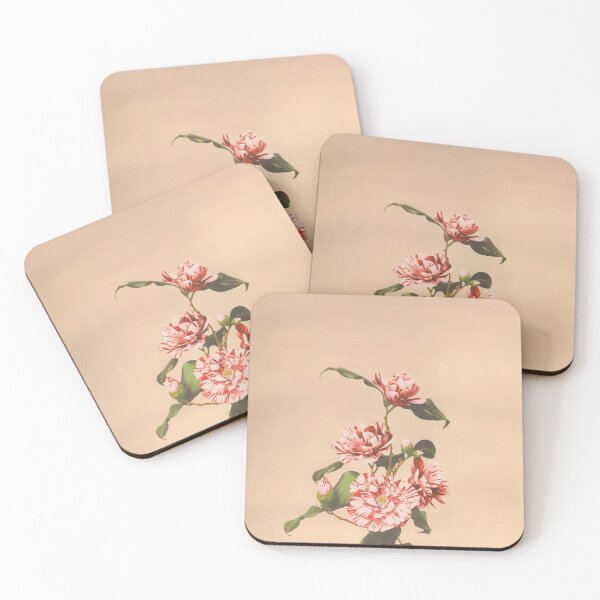 Item preview, Striped Camellias Flower designed and sold by suttieg.