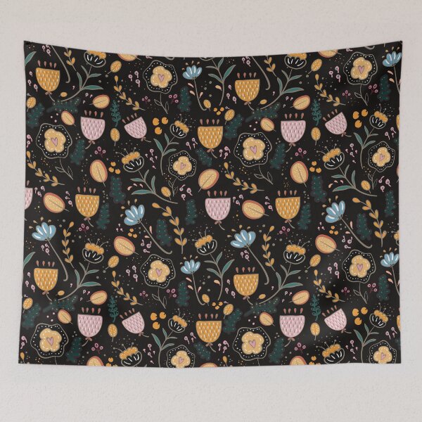 Item preview, Whimsy Floral pattern designed and sold by marina63.