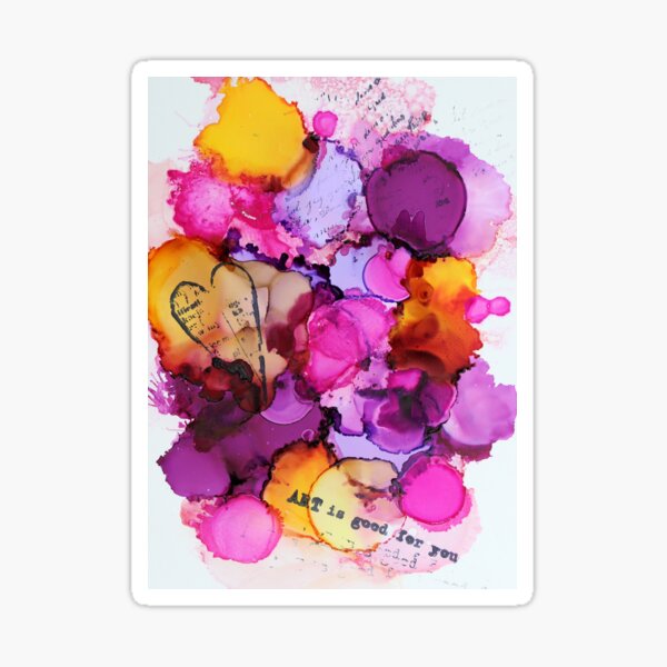 Love Story (happy art) Sticker